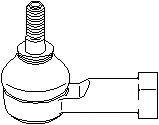 TOPRAN 205456 Наконечник поперечної кермової тяги
