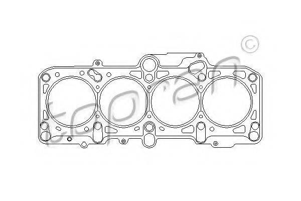 TOPRAN 109371 Прокладка, головка циліндра