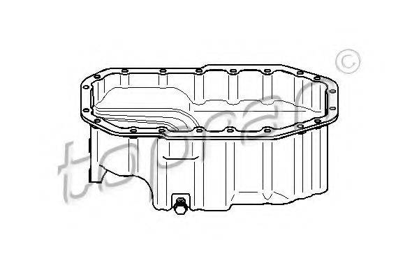 TOPRAN 112359 Масляний піддон