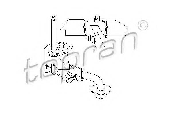 TOPRAN 100257 Масляний насос