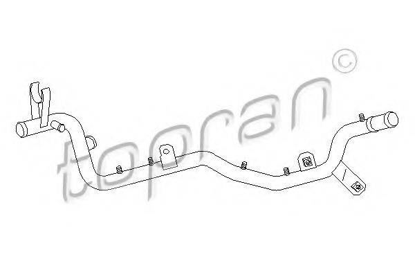 TOPRAN 108900 Трубка охолоджувальної рідини