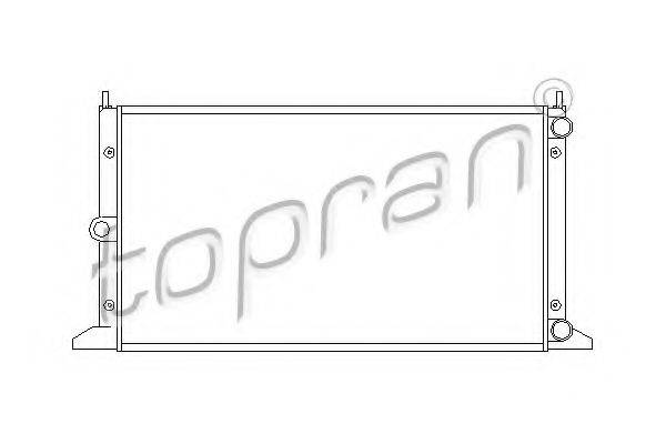 TOPRAN 112293 Радіатор, охолодження двигуна