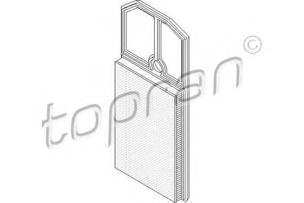 TOPRAN 112389 Повітряний фільтр