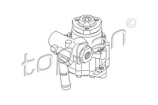 TOPRAN 112446 Гідравлічний насос, кермо