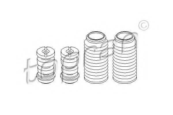 TOPRAN 914104 Пилозахисний комплект, амортизатор