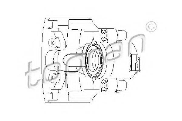 TOPRAN 110288 Гальмівний супорт