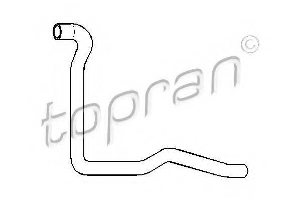 TOPRAN 108316 Шланг, теплообмінник - опалення
