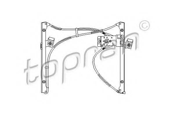 TOPRAN 111707 Підйомний пристрій для вікон