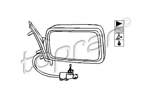 TOPRAN 103154 Зовнішнє дзеркало
