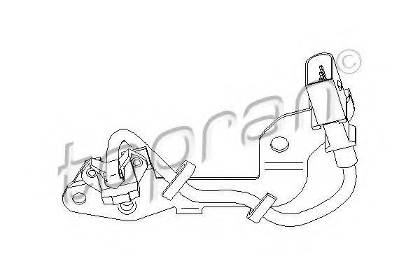 TOPRAN 110574 Датчик частоти обертання, керування двигуном