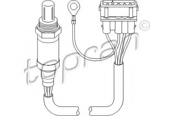 TOPRAN 110576 Лямбда-зонд