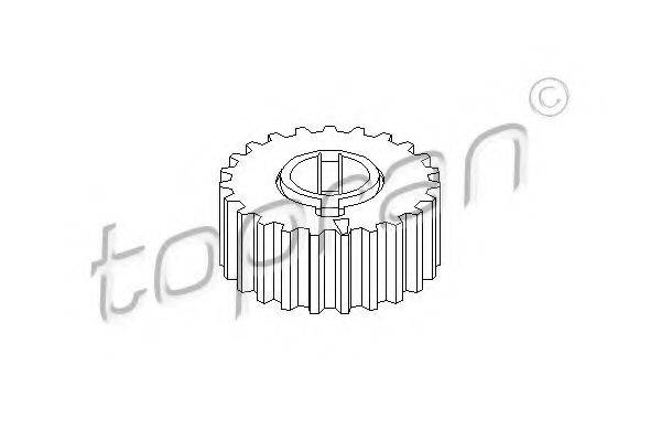 TOPRAN 205539 Шестерня, колінчастий вал