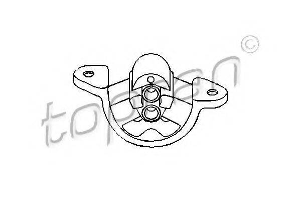 TOPRAN 201392 Підвіска, двигун