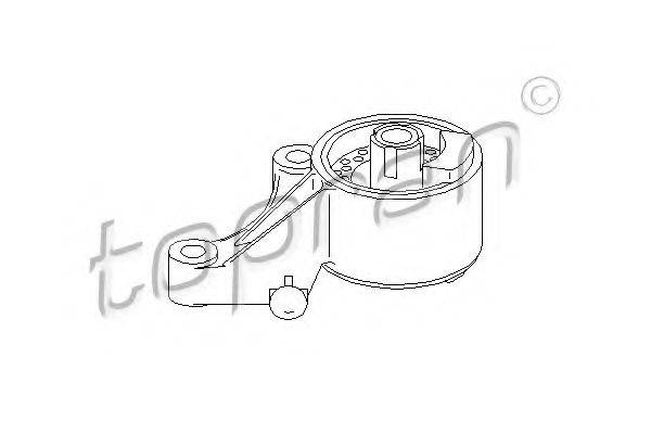TOPRAN 206160 Підвіска, двигун