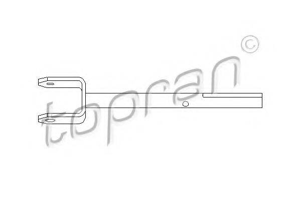 TOPRAN 207007 Шток вилки перемикання передач