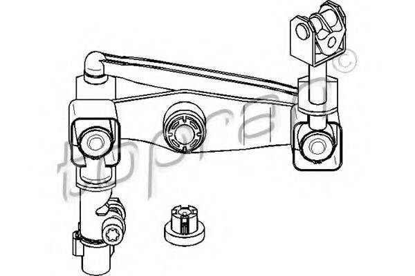 TOPRAN 207229 Ремкомплект, важіль перемикання
