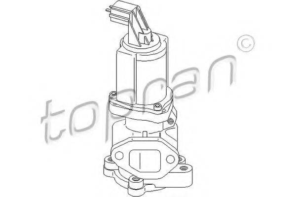 TOPRAN 207097 Клапан повернення ОГ