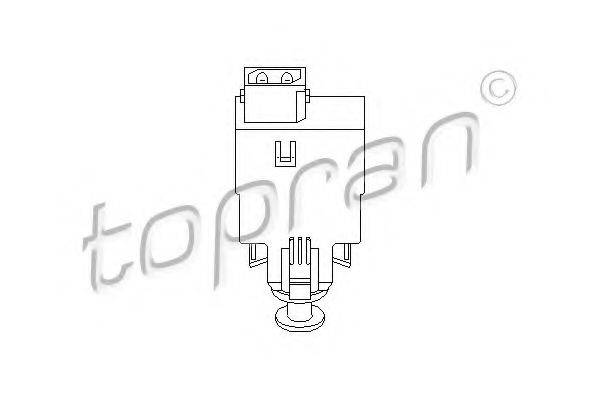 TOPRAN 500500 Вимикач, привід зчеплення (Tempomat)