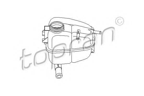 TOPRAN 205699 Компенсаційний бак, охолоджуюча рідина