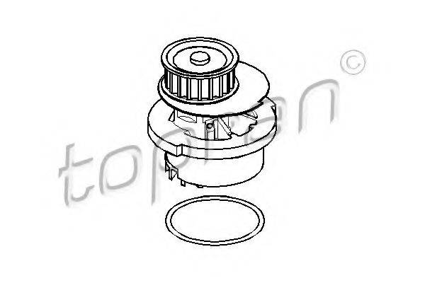 TOPRAN 202279 Водяний насос