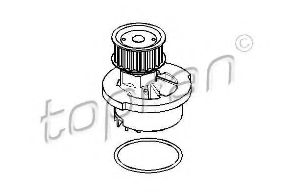 TOPRAN 205173 Водяний насос