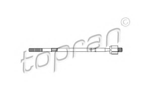 TOPRAN 200393 Осьовий шарнір, рульова тяга