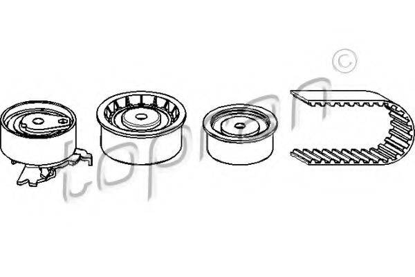 TOPRAN 206143 Комплект ременя ГРМ