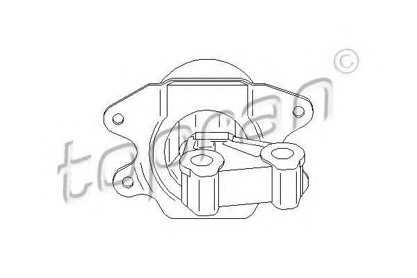 TOPRAN 207560 Підвіска, двигун