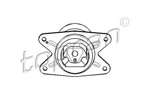 TOPRAN 206997 Підвіска, двигун