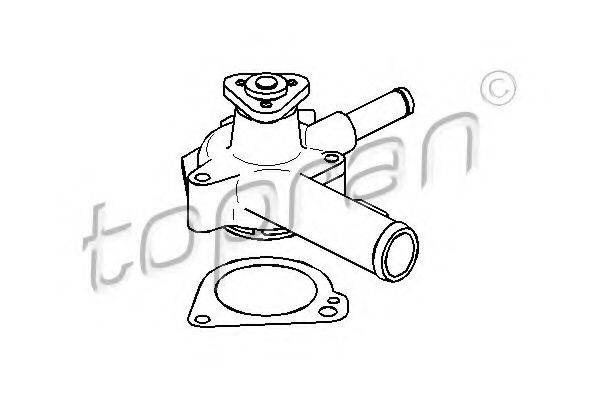 TOPRAN 300530 Водяний насос