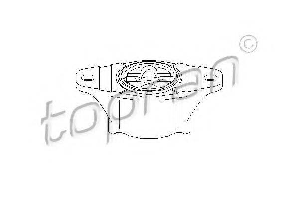 TOPRAN 302355 Опора стійки амортизатора