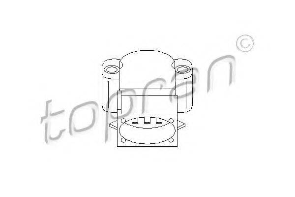 TOPRAN 301902 Датчик, положення дросельної заслінки