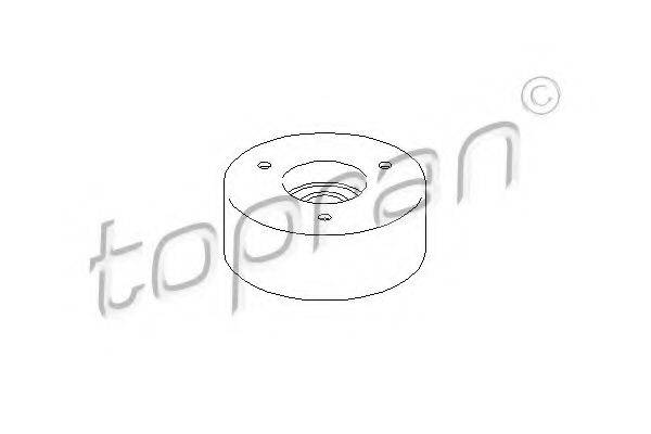TOPRAN 401192 Натяжний ролик, полікліновий ремінь