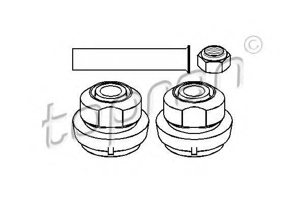 TOPRAN 400121 Ремкомплект, поперечний важіль підвіски