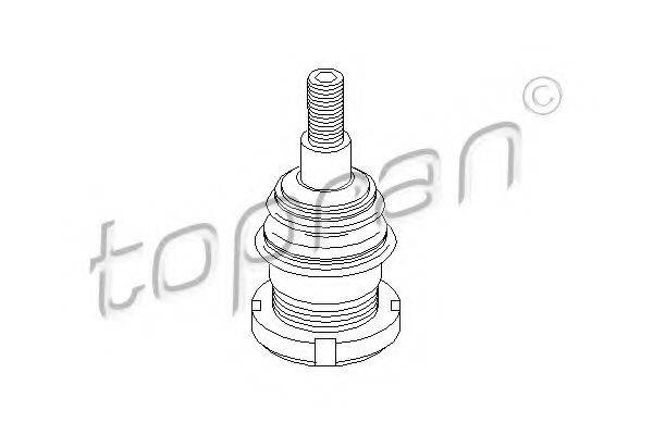 TOPRAN 401361 несучий / напрямний шарнір