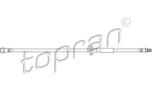 TOPRAN 400220 Гальмівний шланг