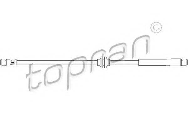 TOPRAN 401058 Гальмівний шланг