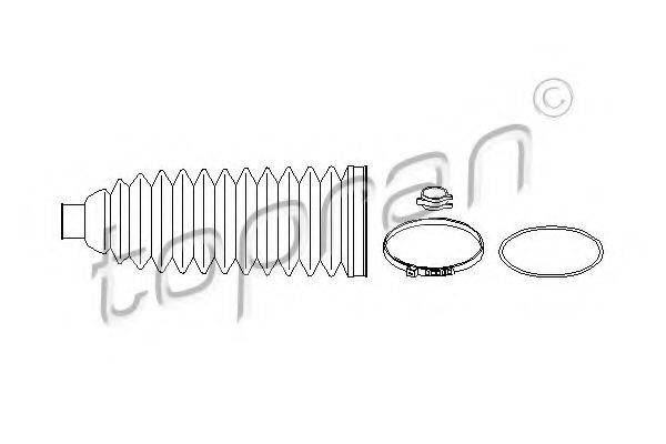 TOPRAN 401814 Комплект пильника, рульове керування