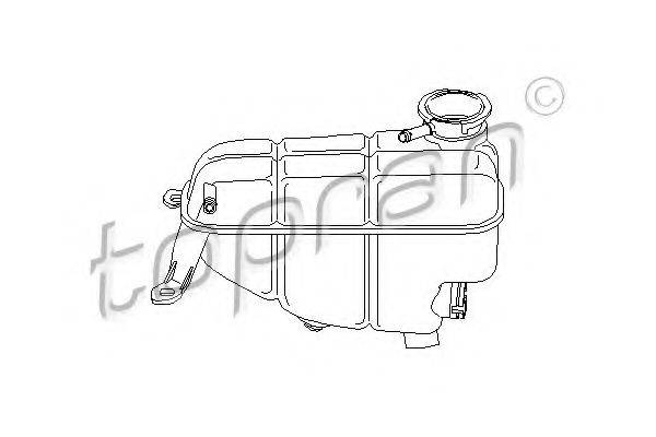 TOPRAN 400907 Компенсаційний бак, охолоджуюча рідина