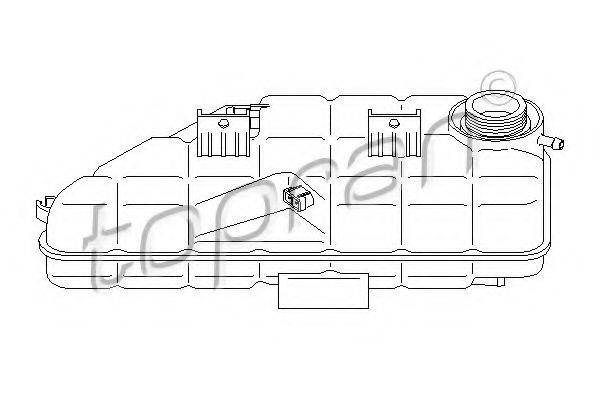 TOPRAN 401529 Компенсаційний бак, охолоджуюча рідина