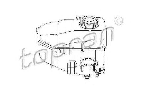 TOPRAN 401508 Компенсаційний бак, охолоджуюча рідина