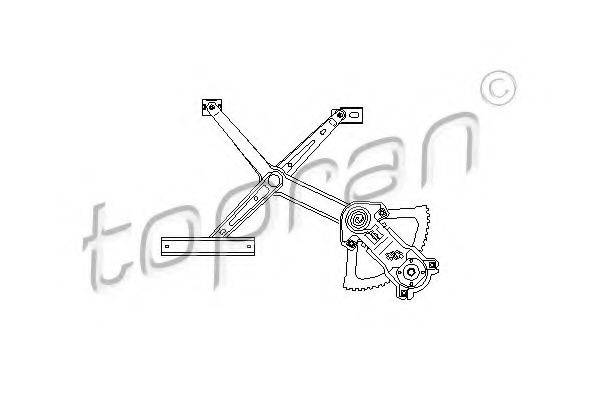 TOPRAN 401427 Підйомний пристрій для вікон
