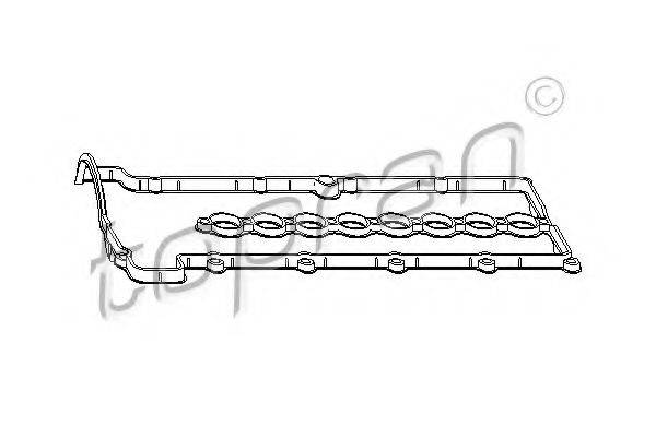 TOPRAN 500940 Прокладка, кришка головки циліндра