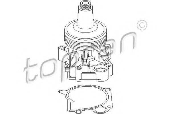 TOPRAN 500313 Водяний насос