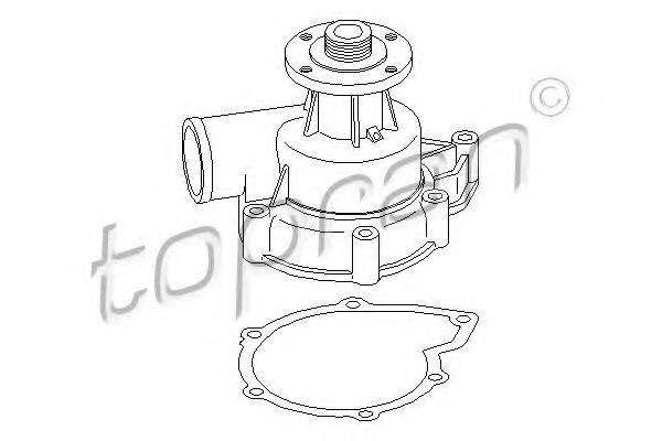 TOPRAN 500315 Водяний насос