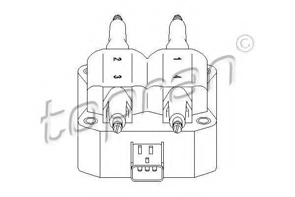 TOPRAN 501401 Котушка запалювання