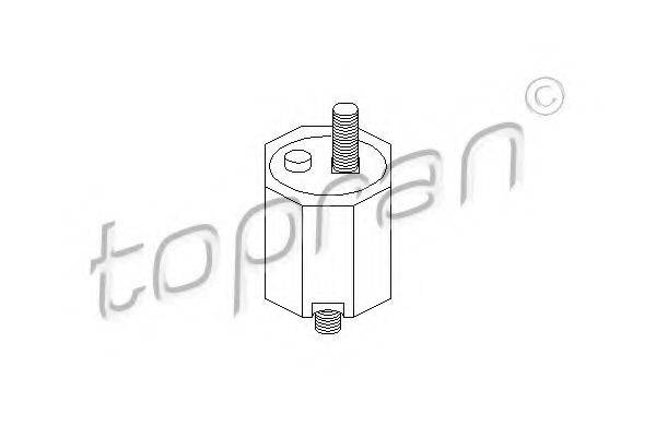 TOPRAN 500167 Підвіска, ступінчаста коробка передач