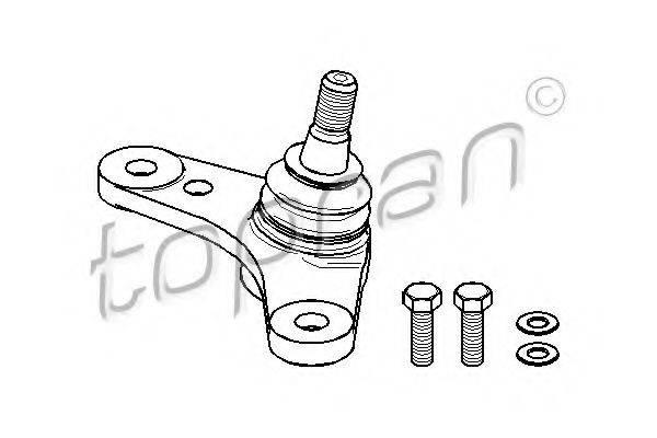 TOPRAN 501065 несучий / напрямний шарнір