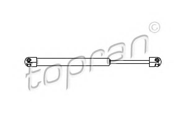 TOPRAN 500411 Газова пружина, кришка багажника