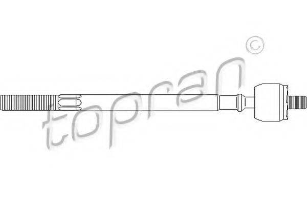 TOPRAN 700105 Осьовий шарнір, рульова тяга